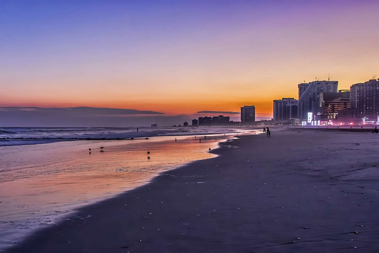 Atlantic City at Night