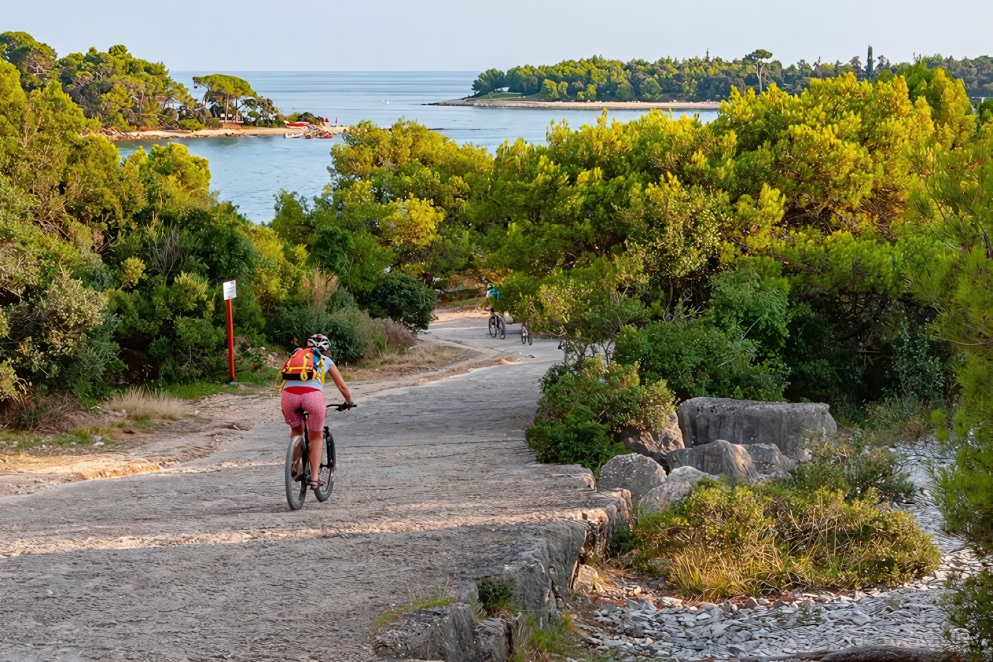 Rovinj, Croatia - a place to ride a bike