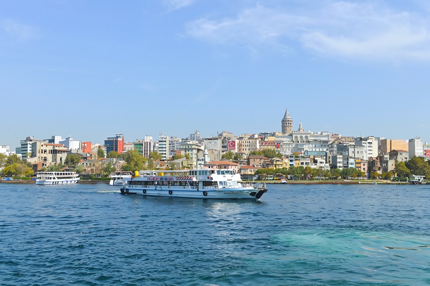 Boat trip, Istanbul