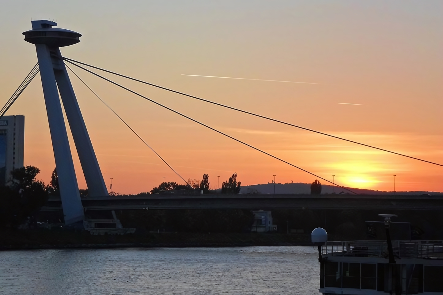 Bratislava sunset