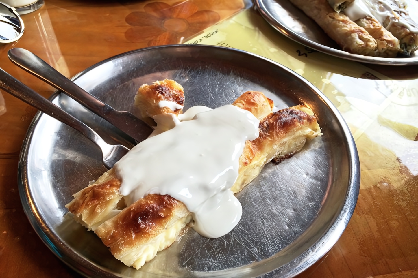 Burek in Sarajevo