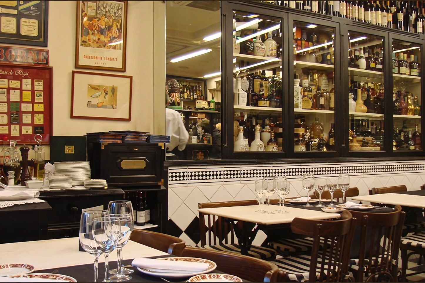 Cafe at Plaza Nueva, Bilbao