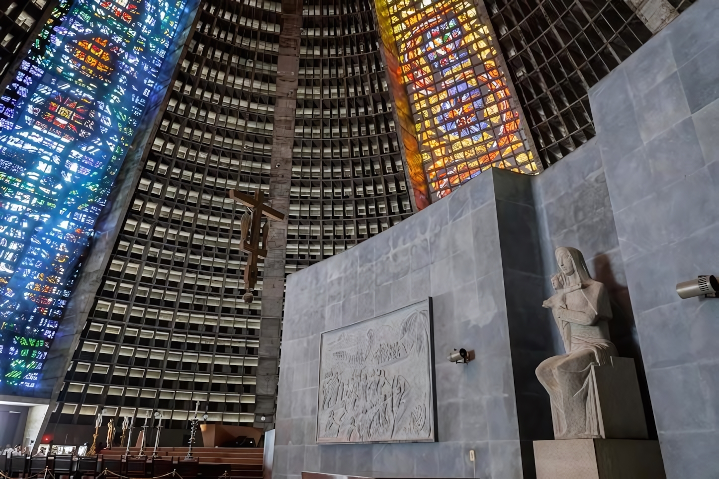 Catedral de Sao Sebastiao Interior, Rio de Janerio