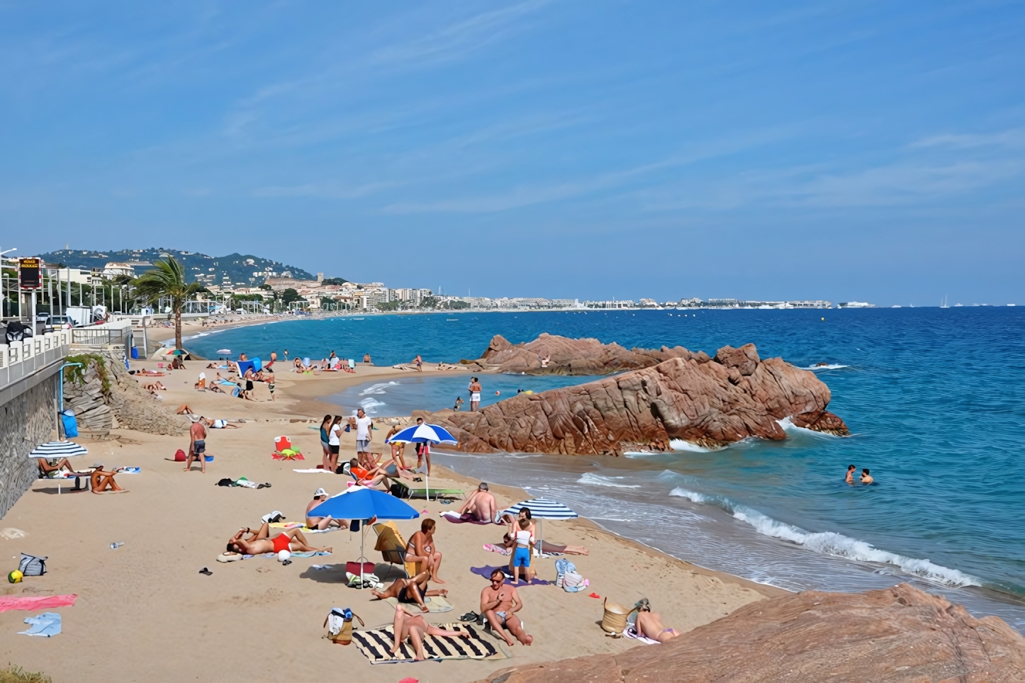 City Beach in Cannes