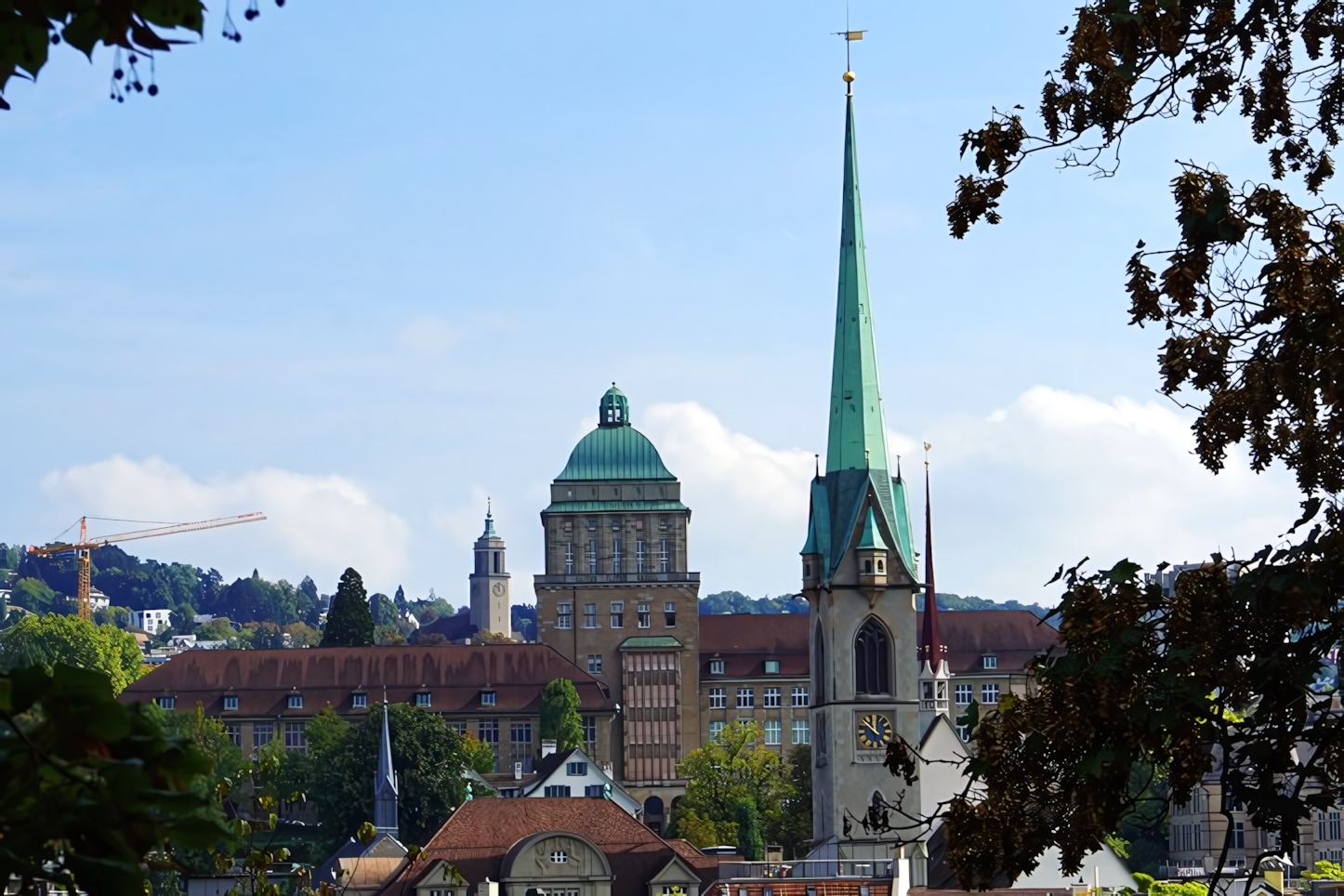 City from Lindenhof Hill, Zurich