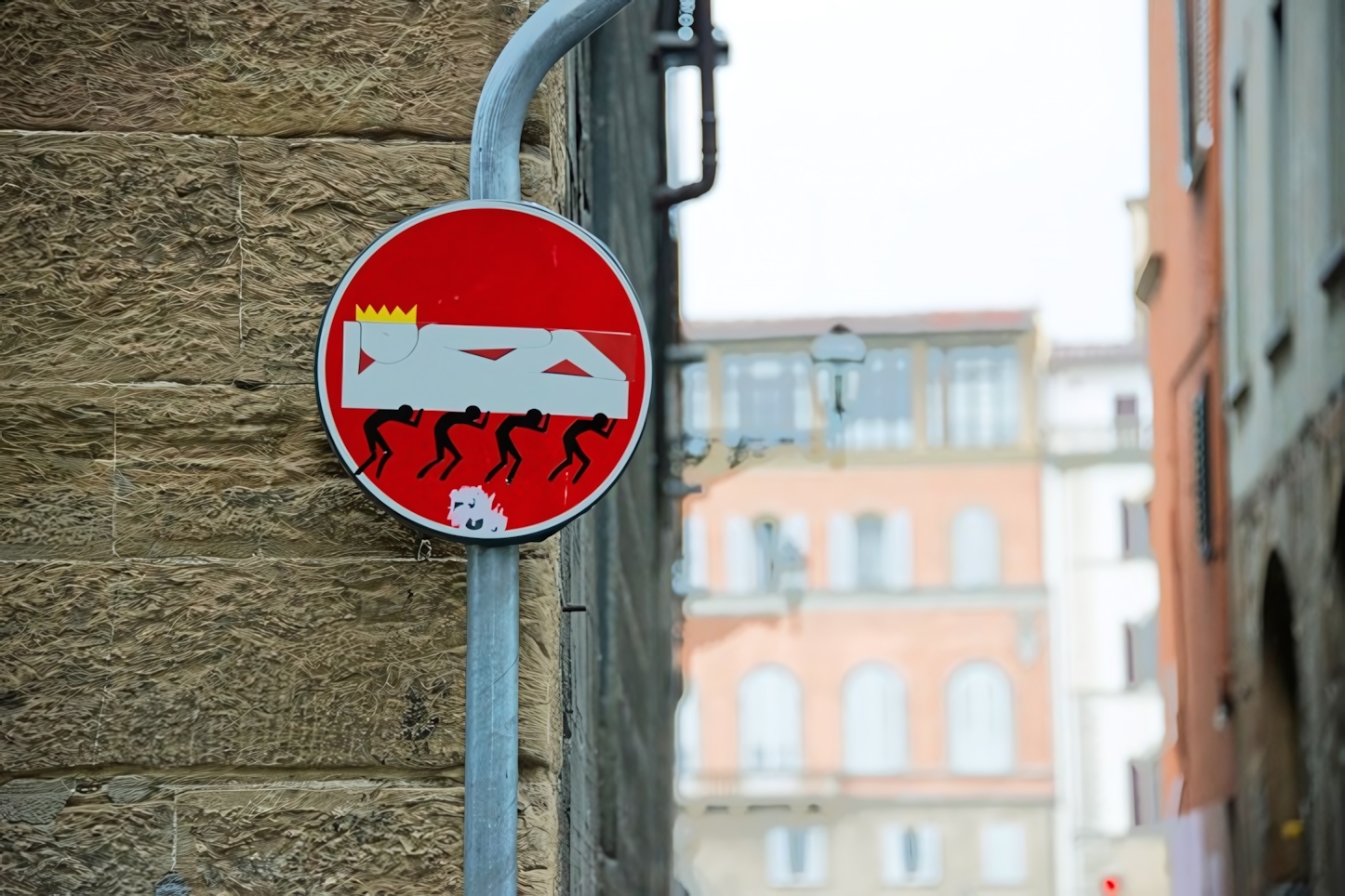 Clet Street Art, Florence