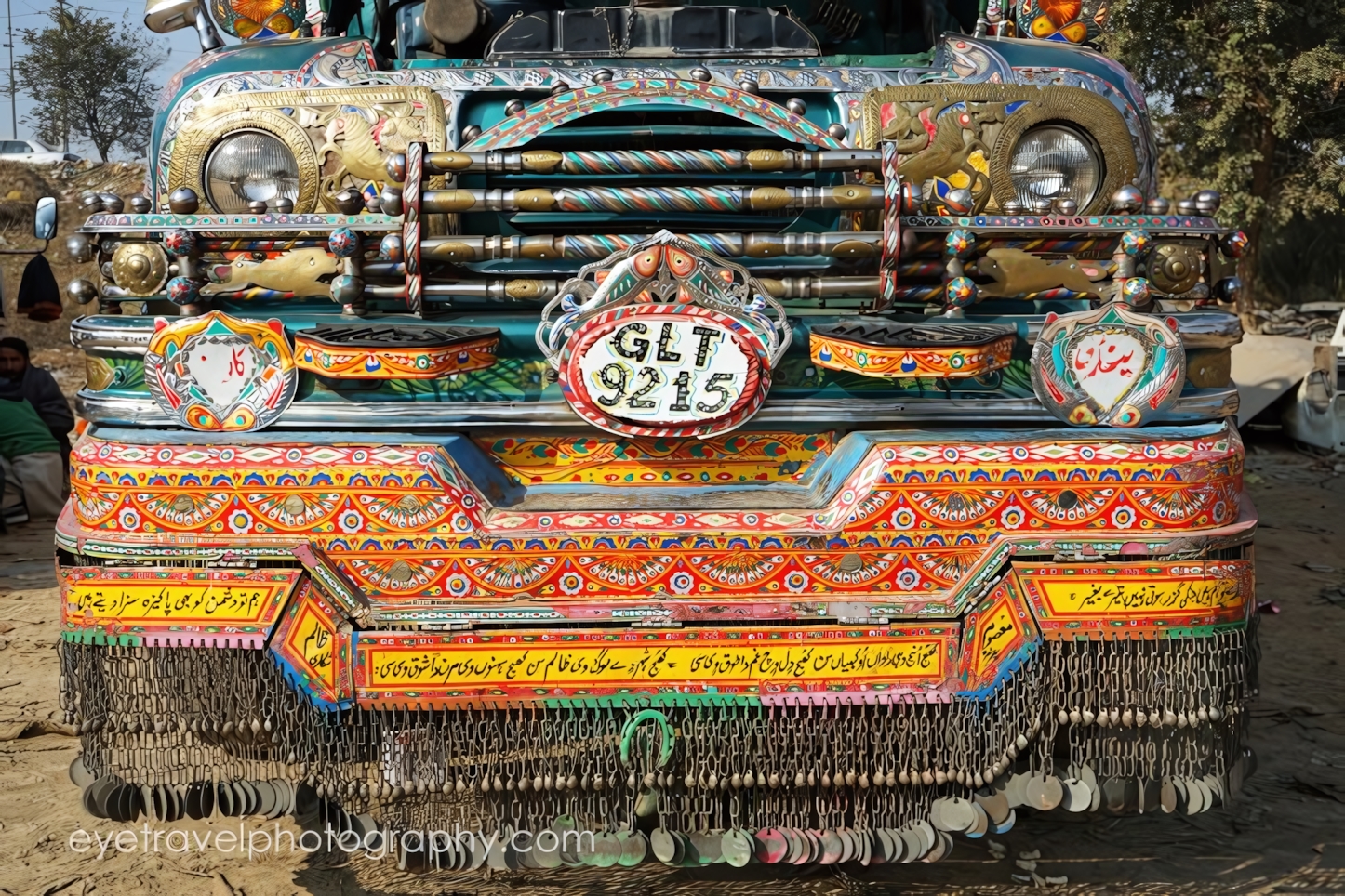 Colorful Trucks in Islamabad