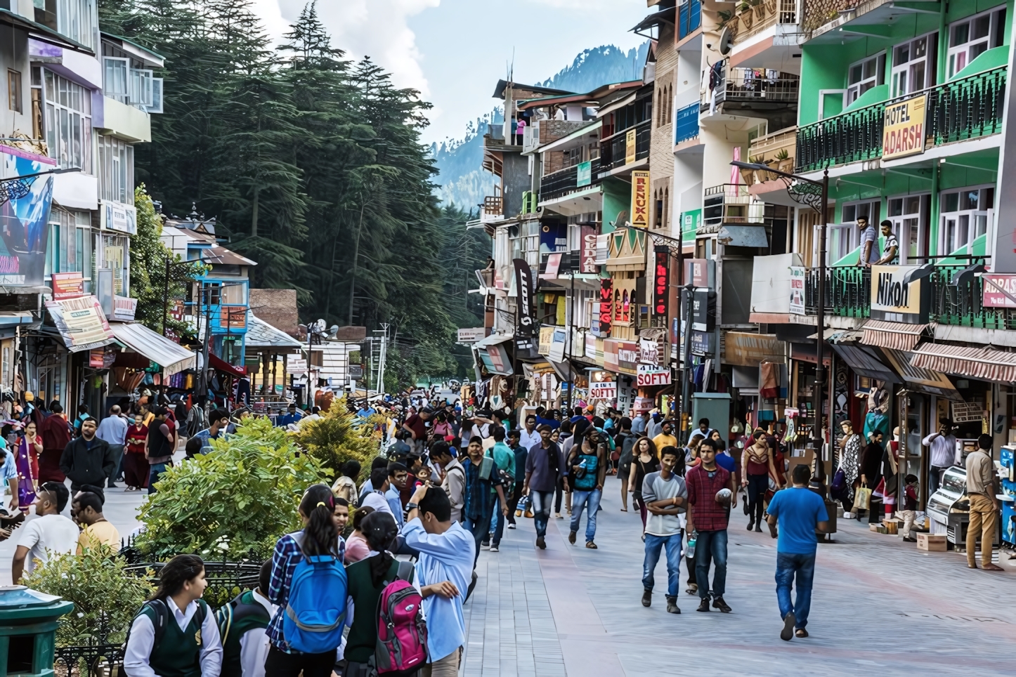 Downtown, Manali