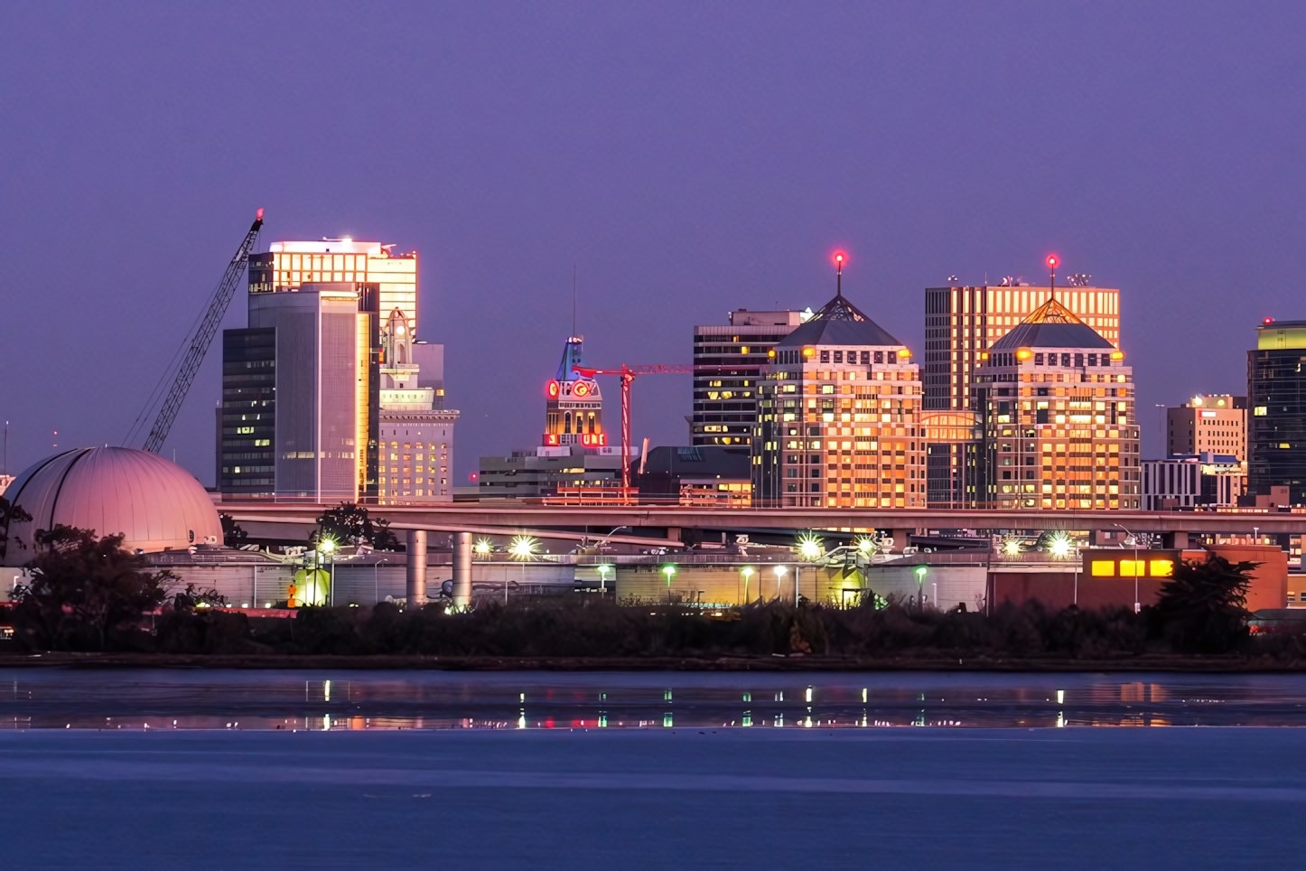 Downtown Oakland at Dusk