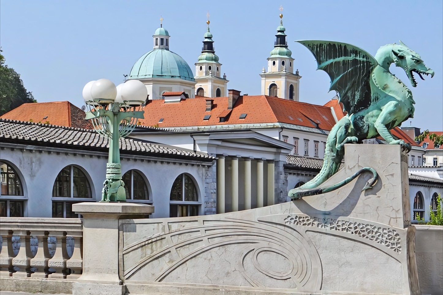 Dragon Bridge in Ljubljana