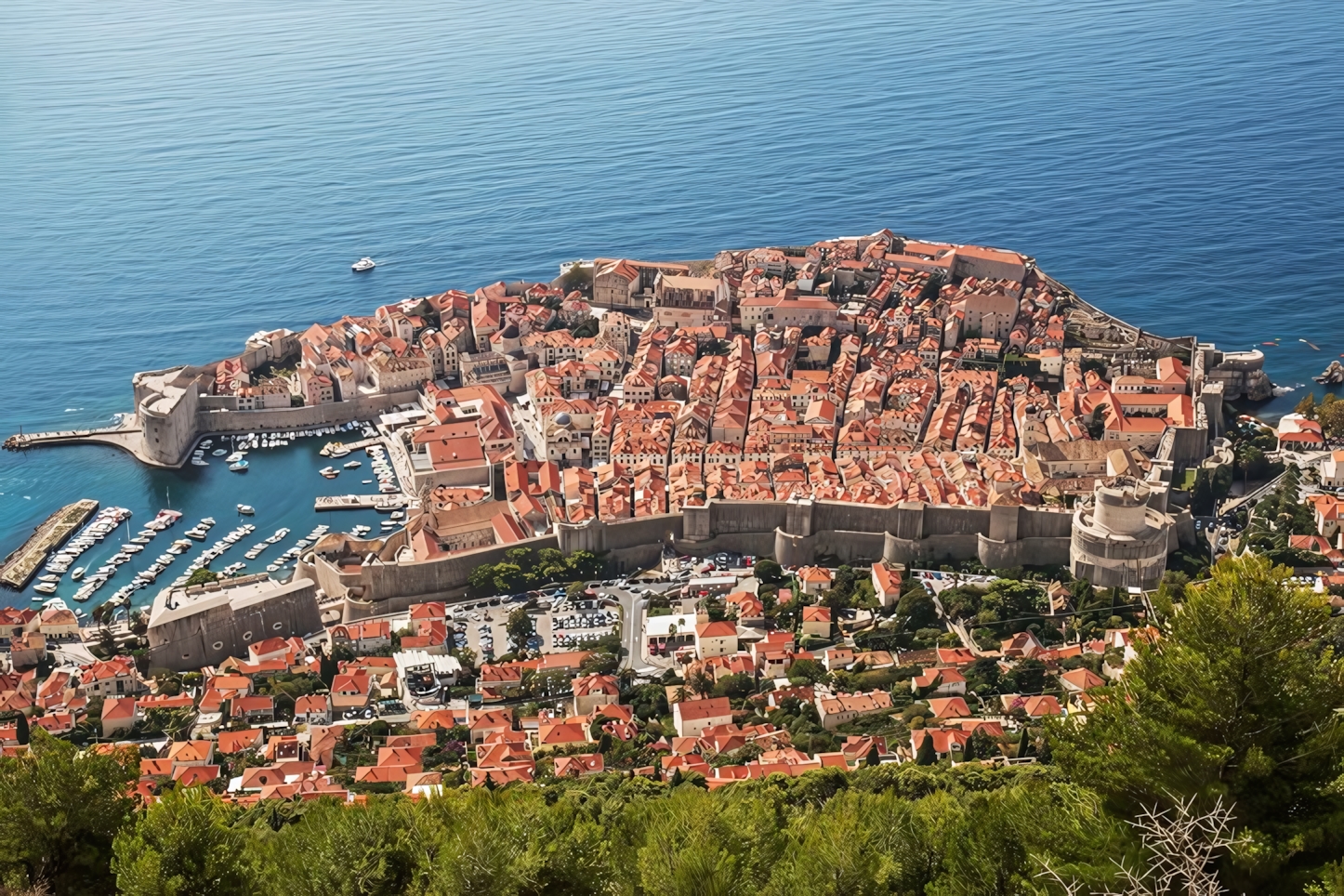 Dubrovnik Cable Car View