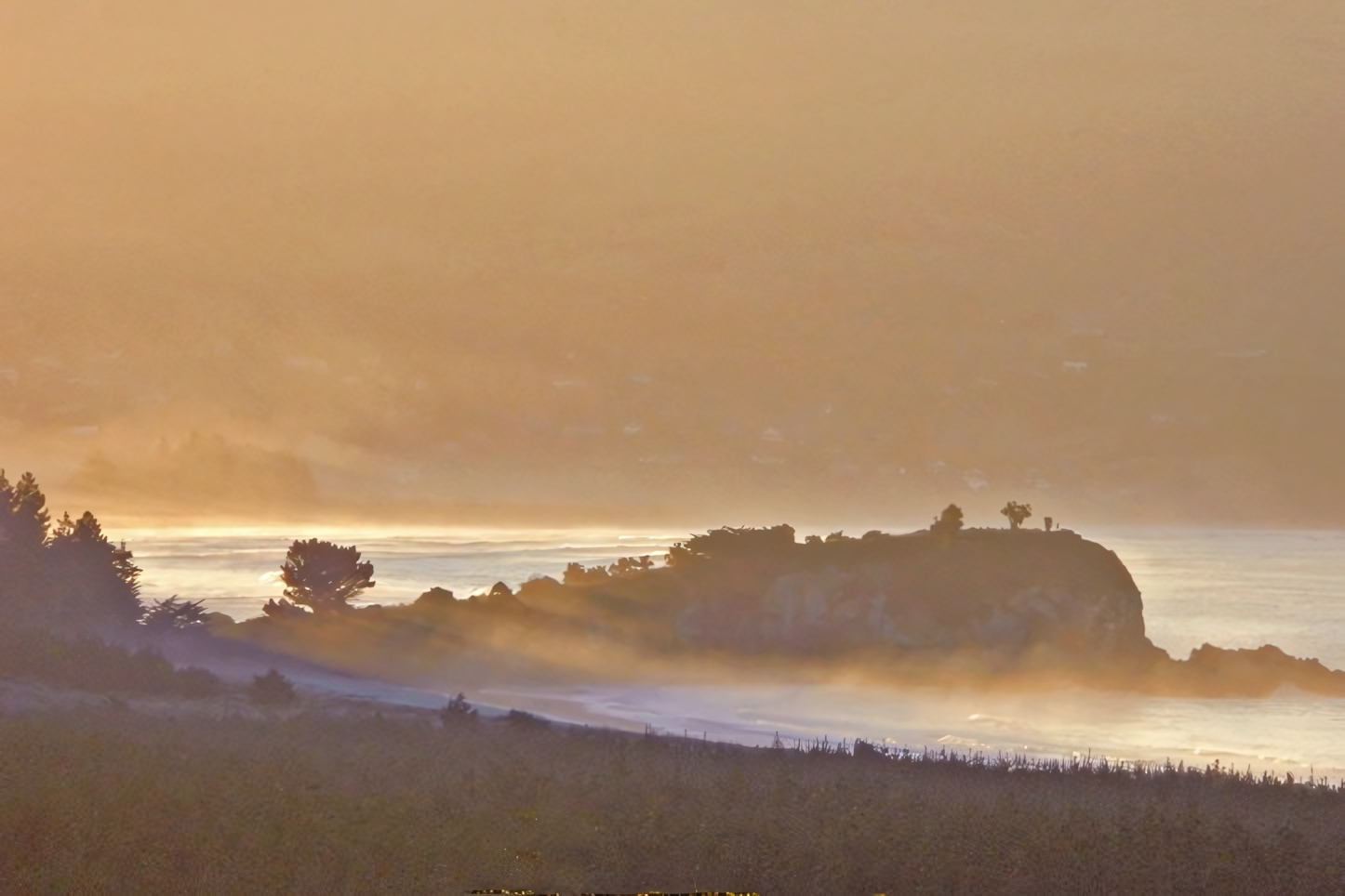 Dusk around doctors point, Dunedin