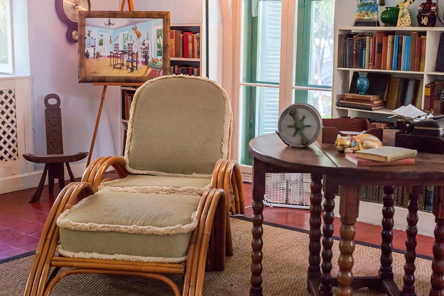 Ernest Hemingway Home Interior, Key West