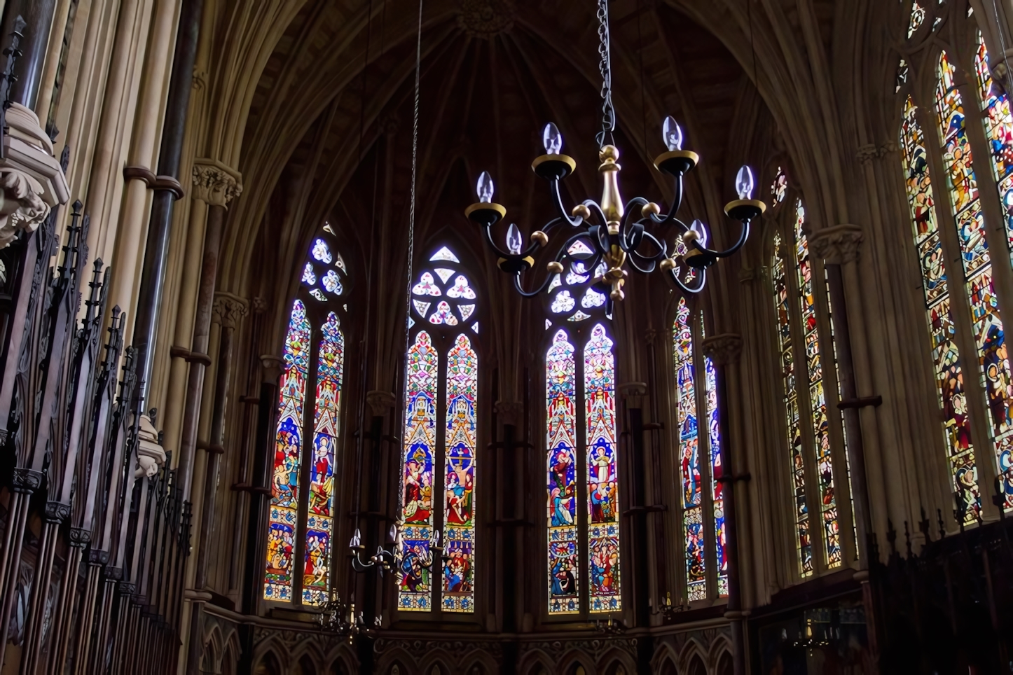 Exeter College Chapel Interior, Oxford