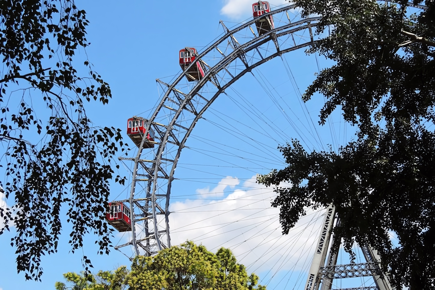 Ferris wheel in Prater park