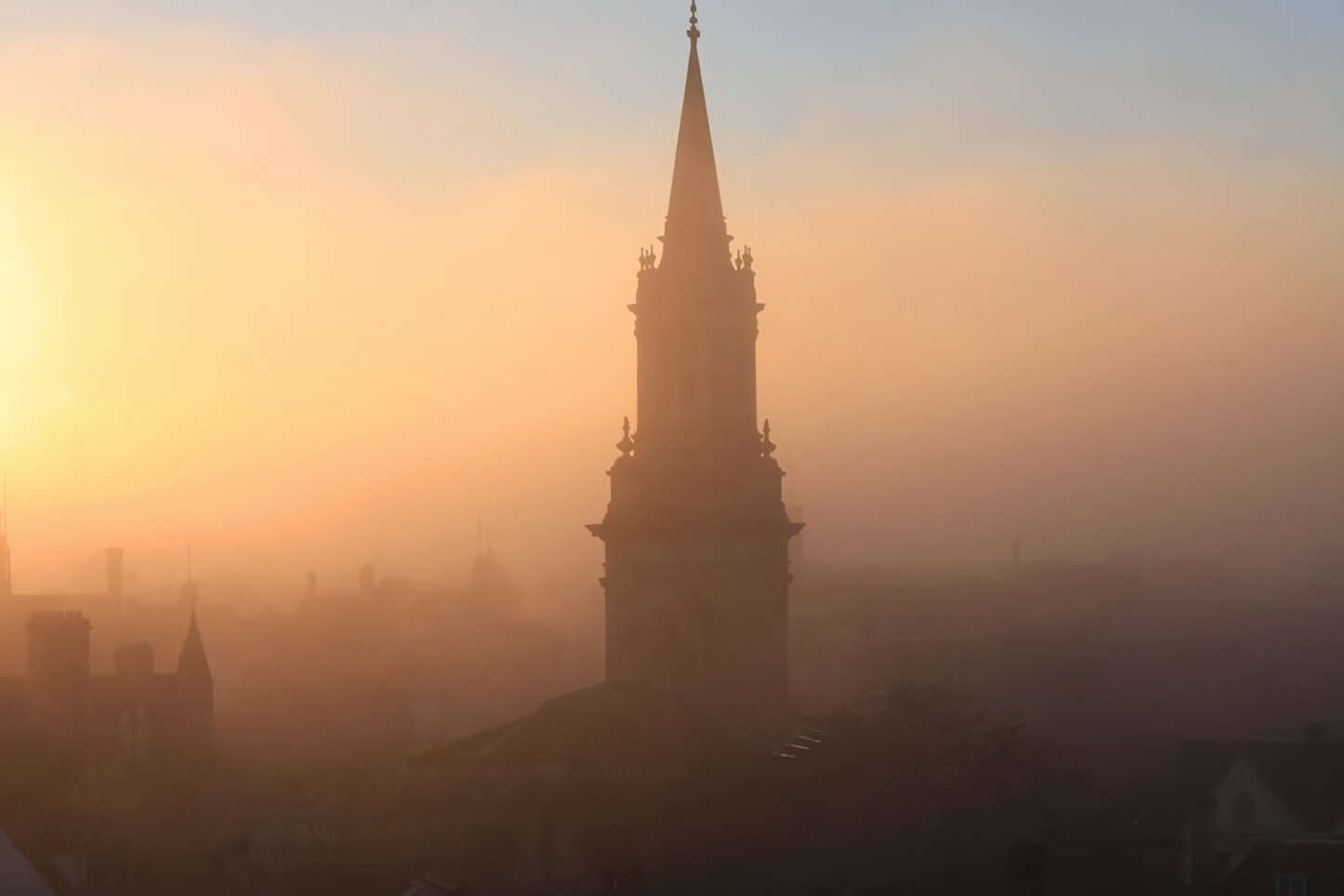 Foggy Oxford