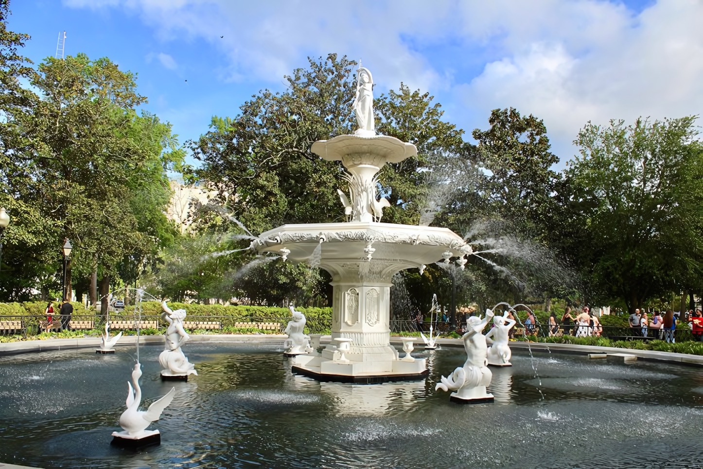 Fountain at Forsyth Park, Savannah