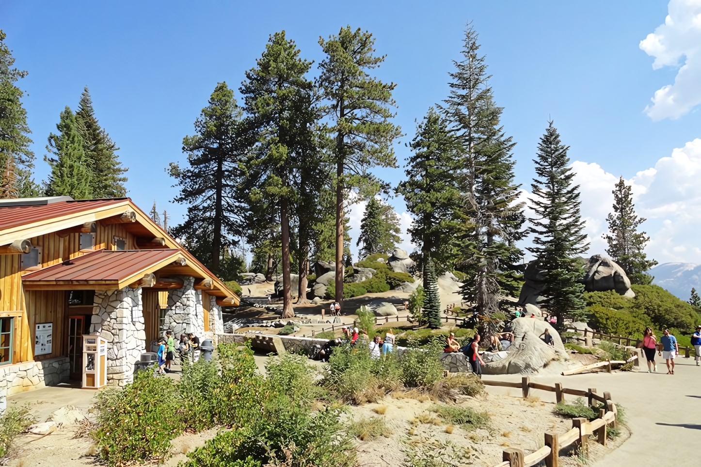 Glacier Point in Yosemite National Park