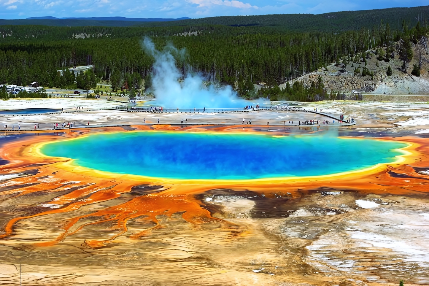 Grand Prismatic Spring, Yellowstone National Park