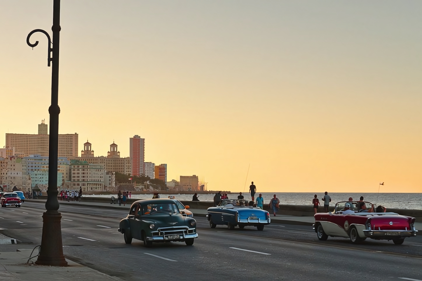 Havana Malecon Sunset