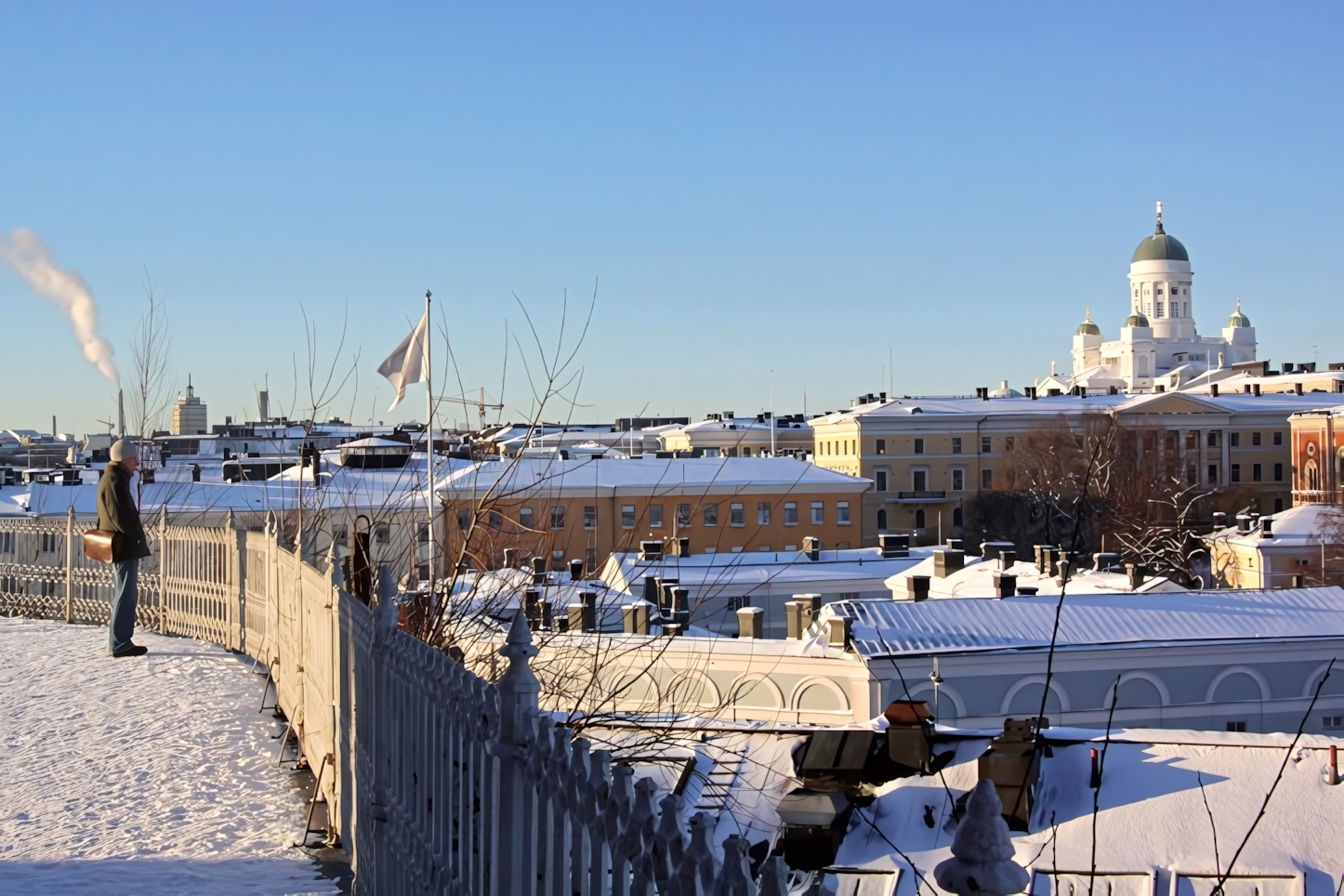 Helsinki in winter