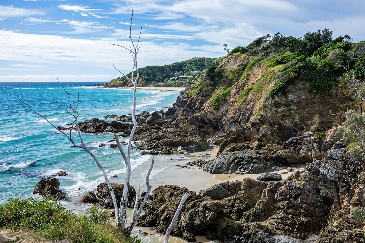 Hidden beaches of Byron Bay