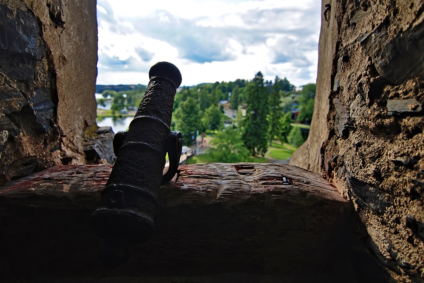 Inside Olavinlinna Castle, Savonlinna