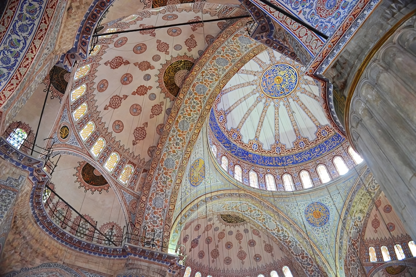 Inside of the Blue Mosque, Istanbul