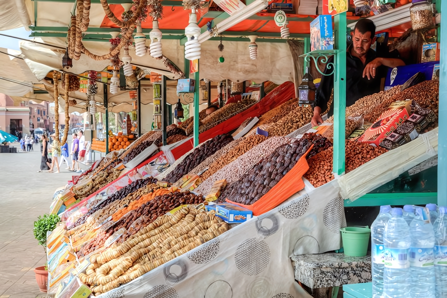 Jemaa El Fna Food Stalls, Marrakesh