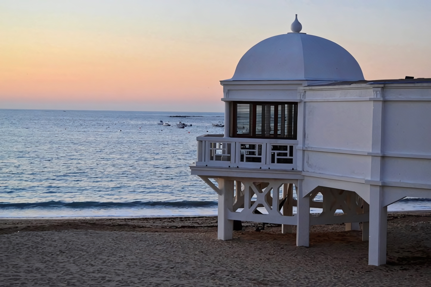 La Caleta at sunset, Cadiz