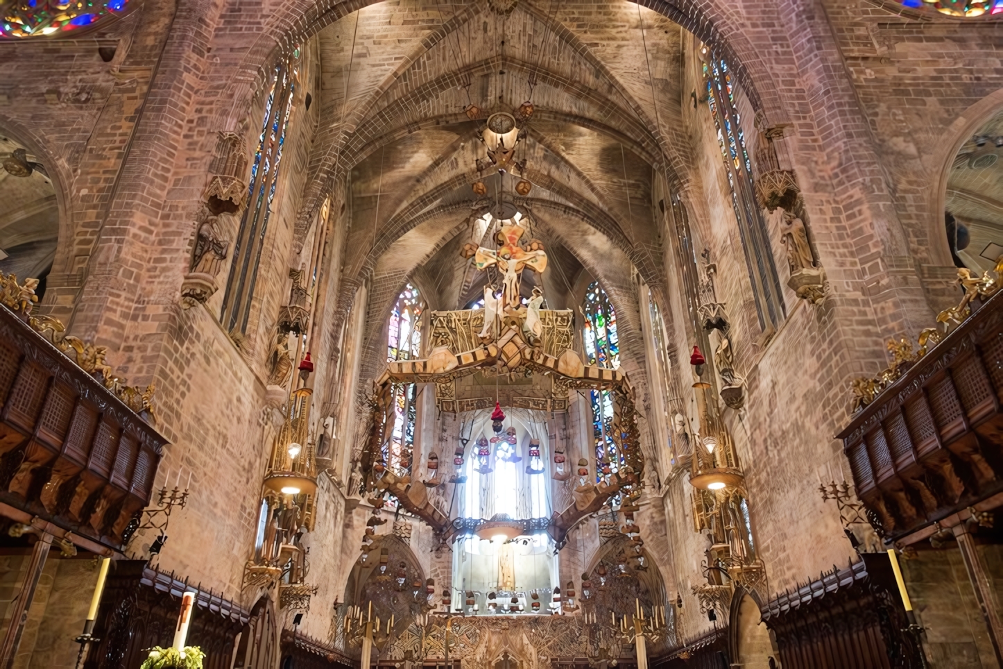 La Seu Cathedral Interior, Palma De Mallorca