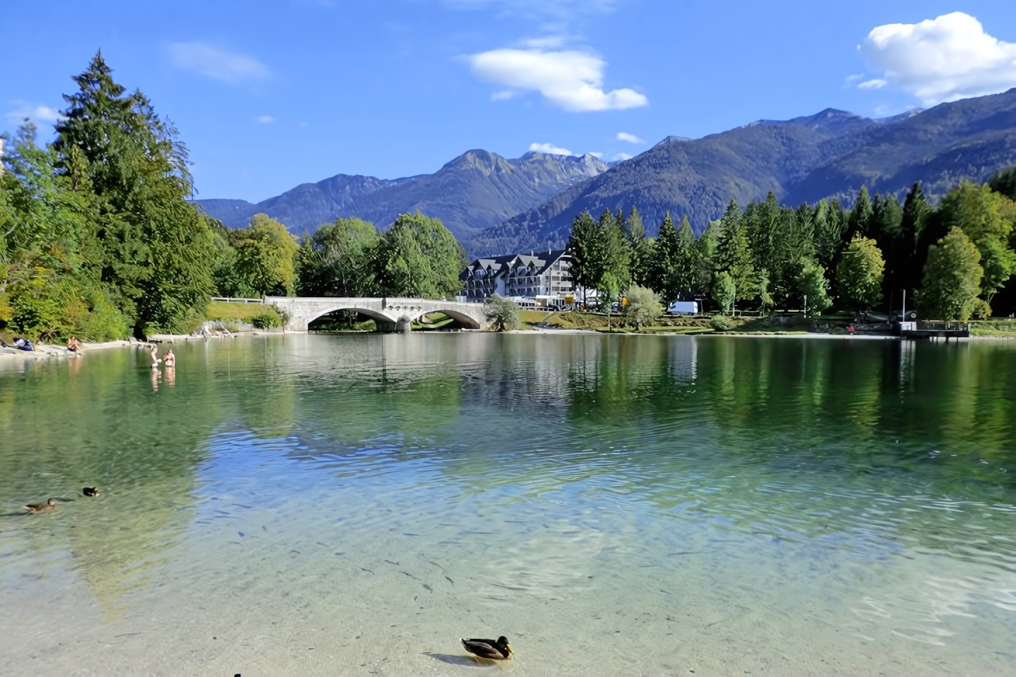 Lake Bohinj in Summer