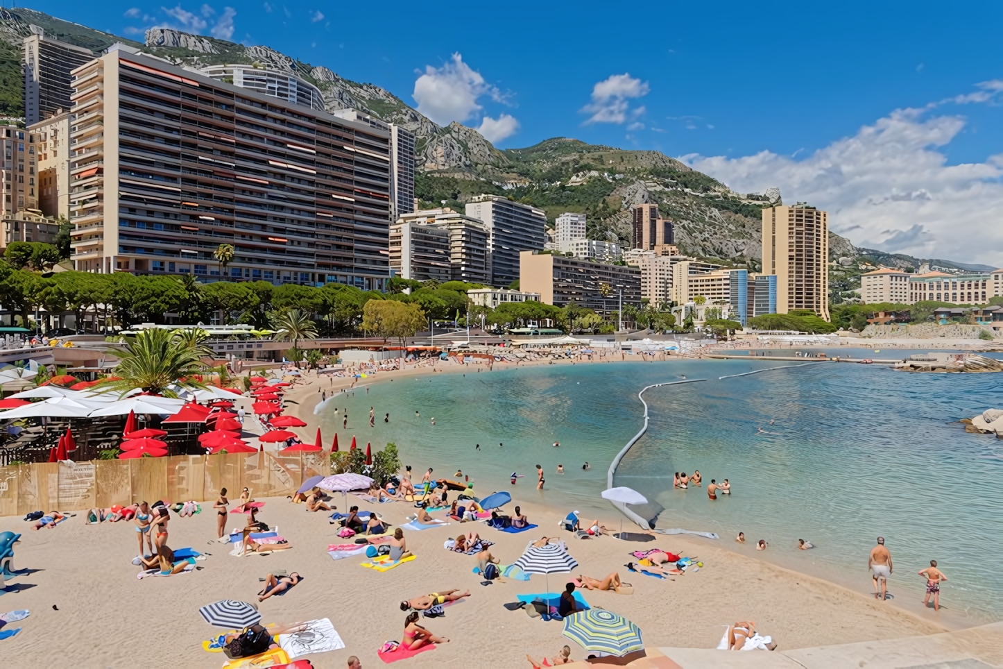 Larvotto Beach, Monaco