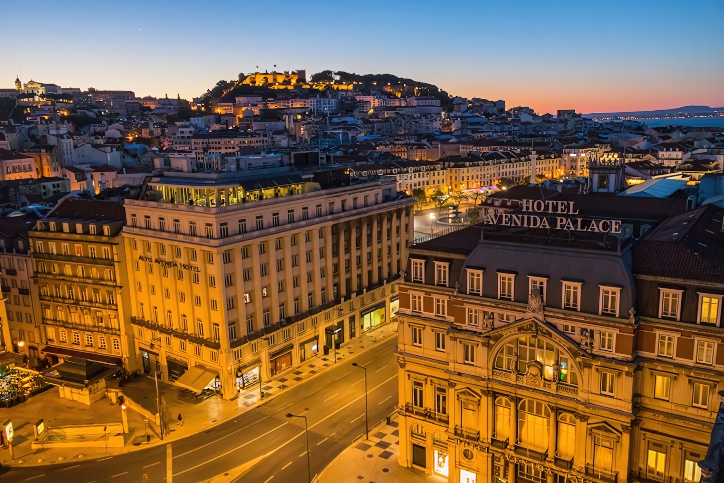 Lisbon at night