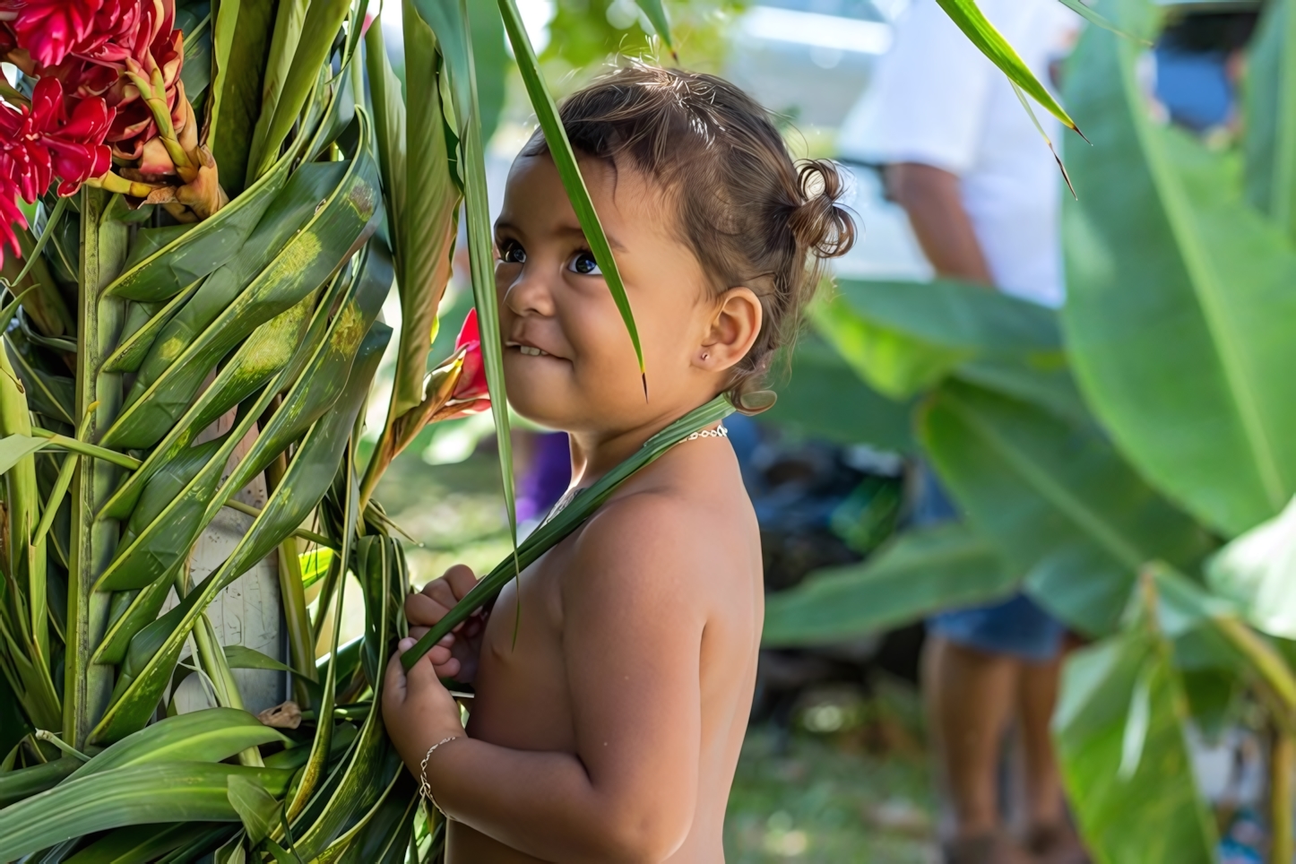 Locals in Tahiti