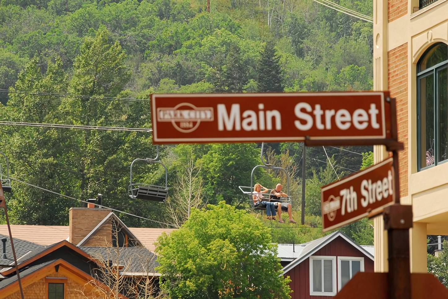 Main Street Sign, Park City