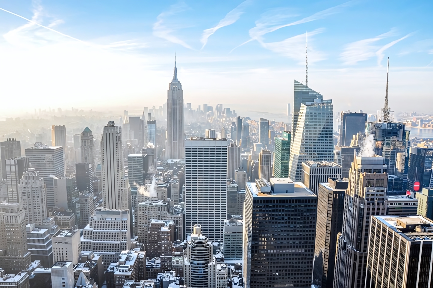 Manhattan View From Rockefeller Centre