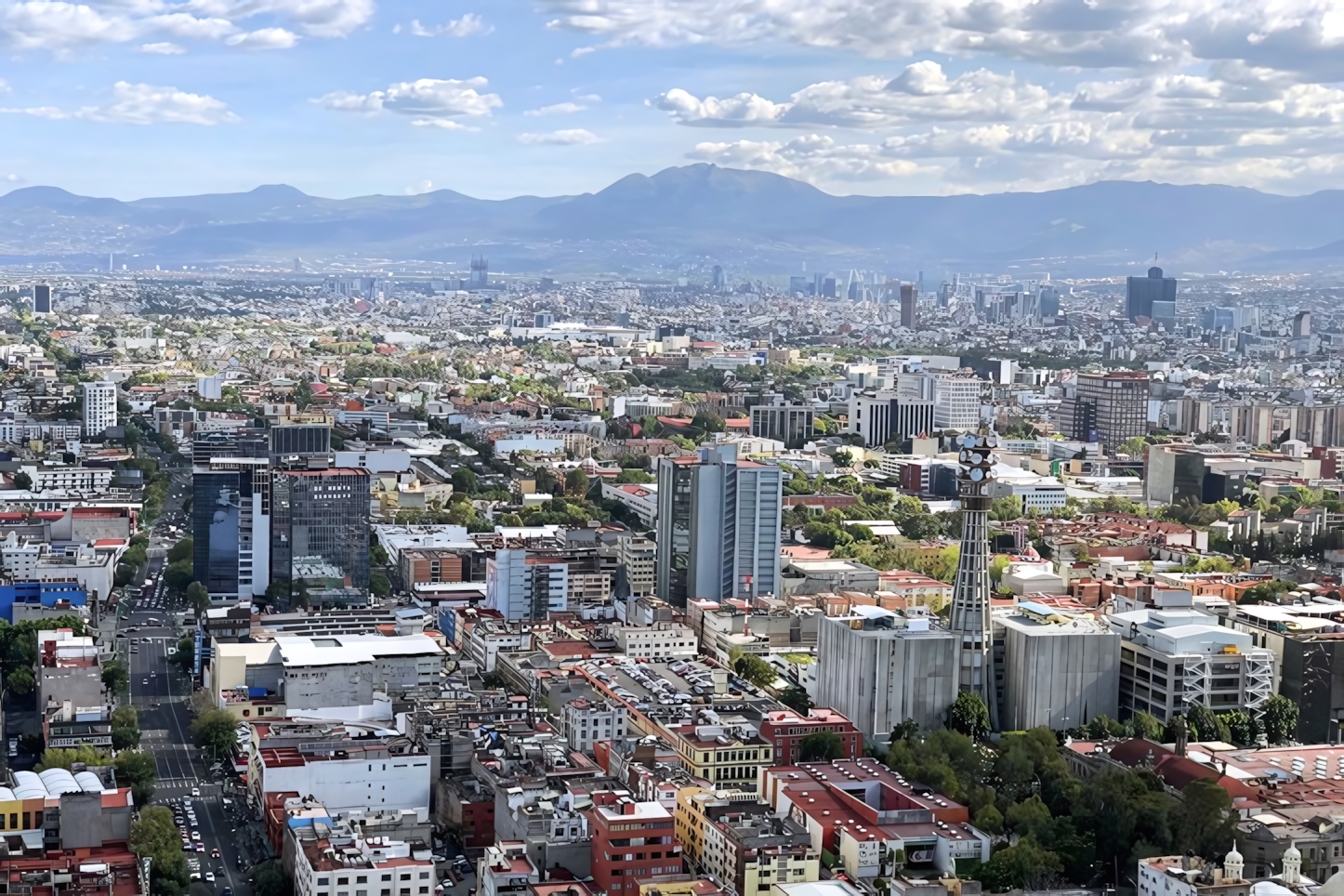 Mexico City Skyline