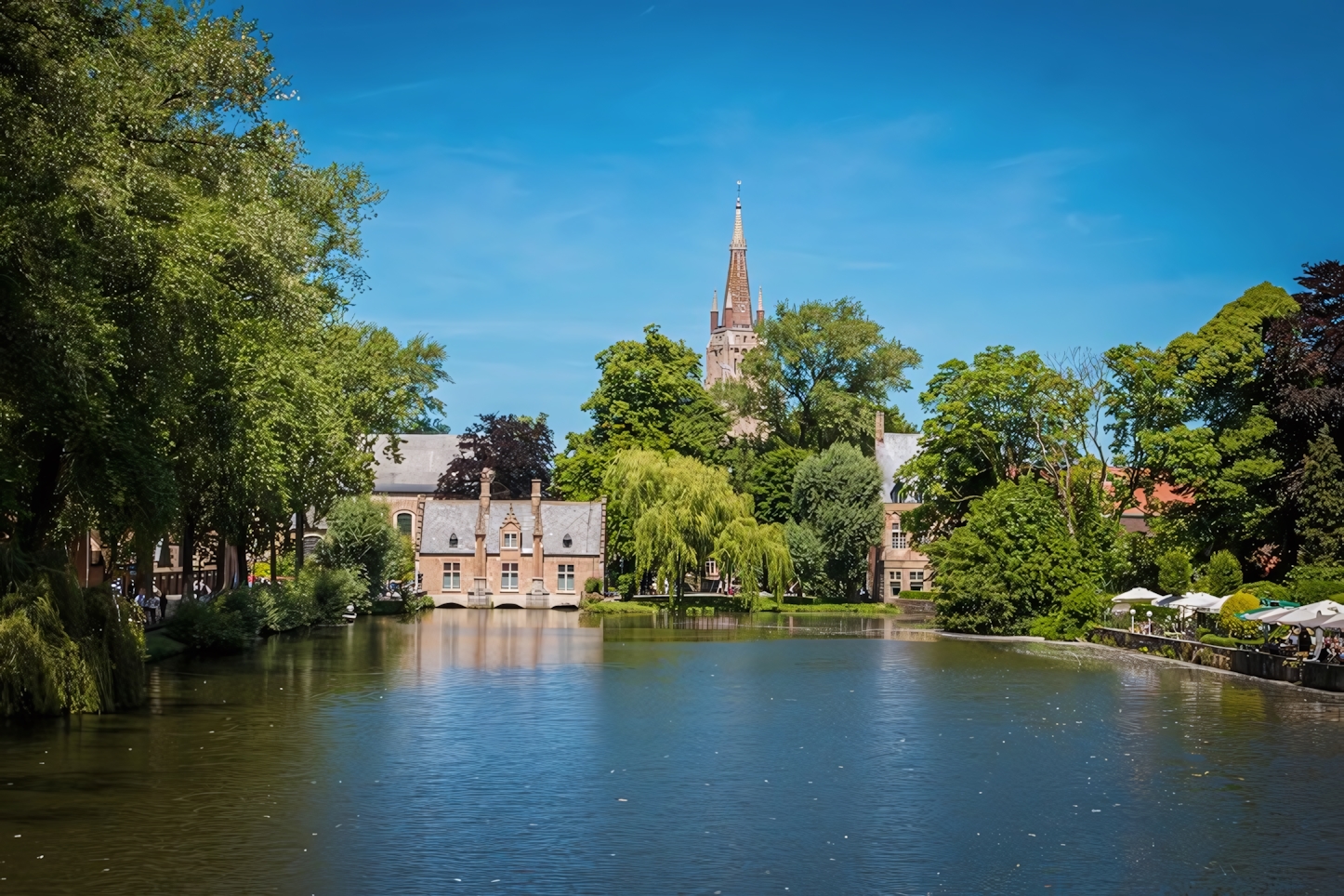 Minnewater Park, Bruges