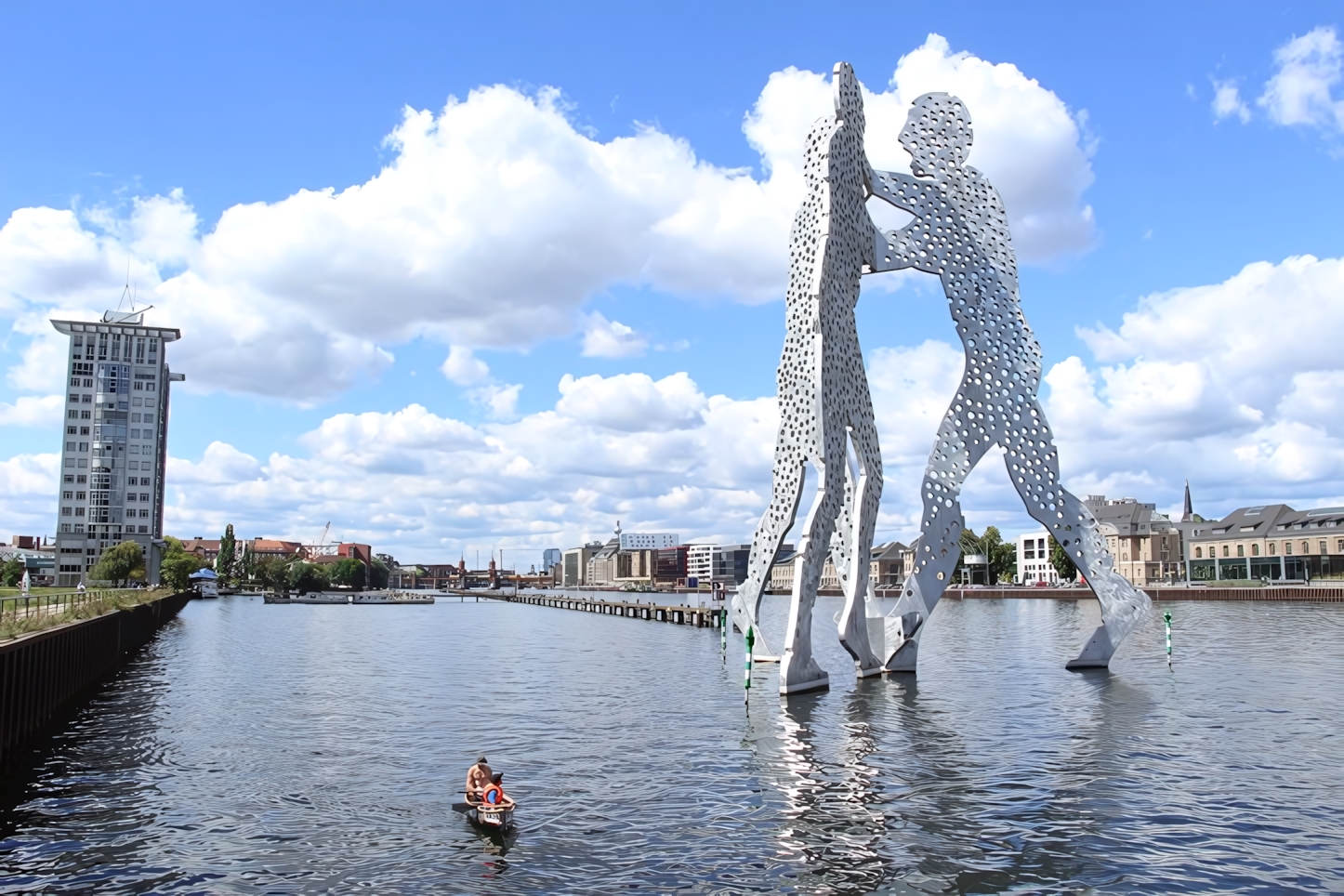 Molecule Man on River Spree