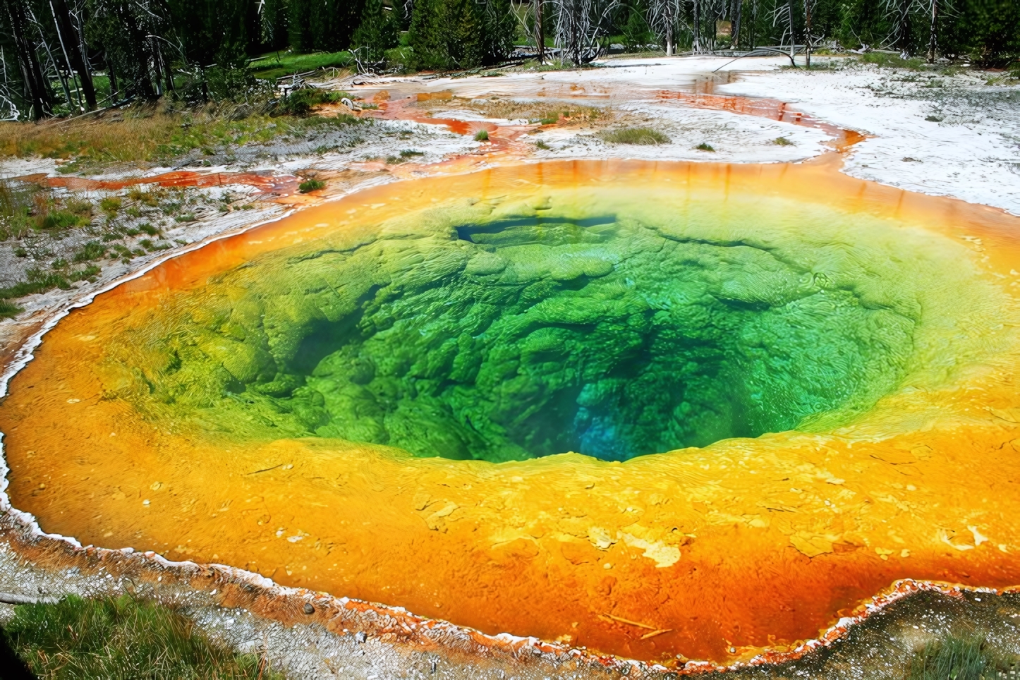 Morning Glory Hole, Yellowstone National Park