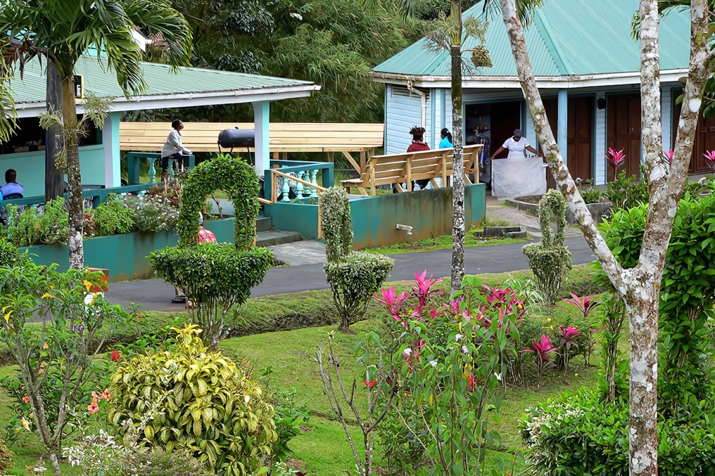 Near Grand Etang Lake in Grenada