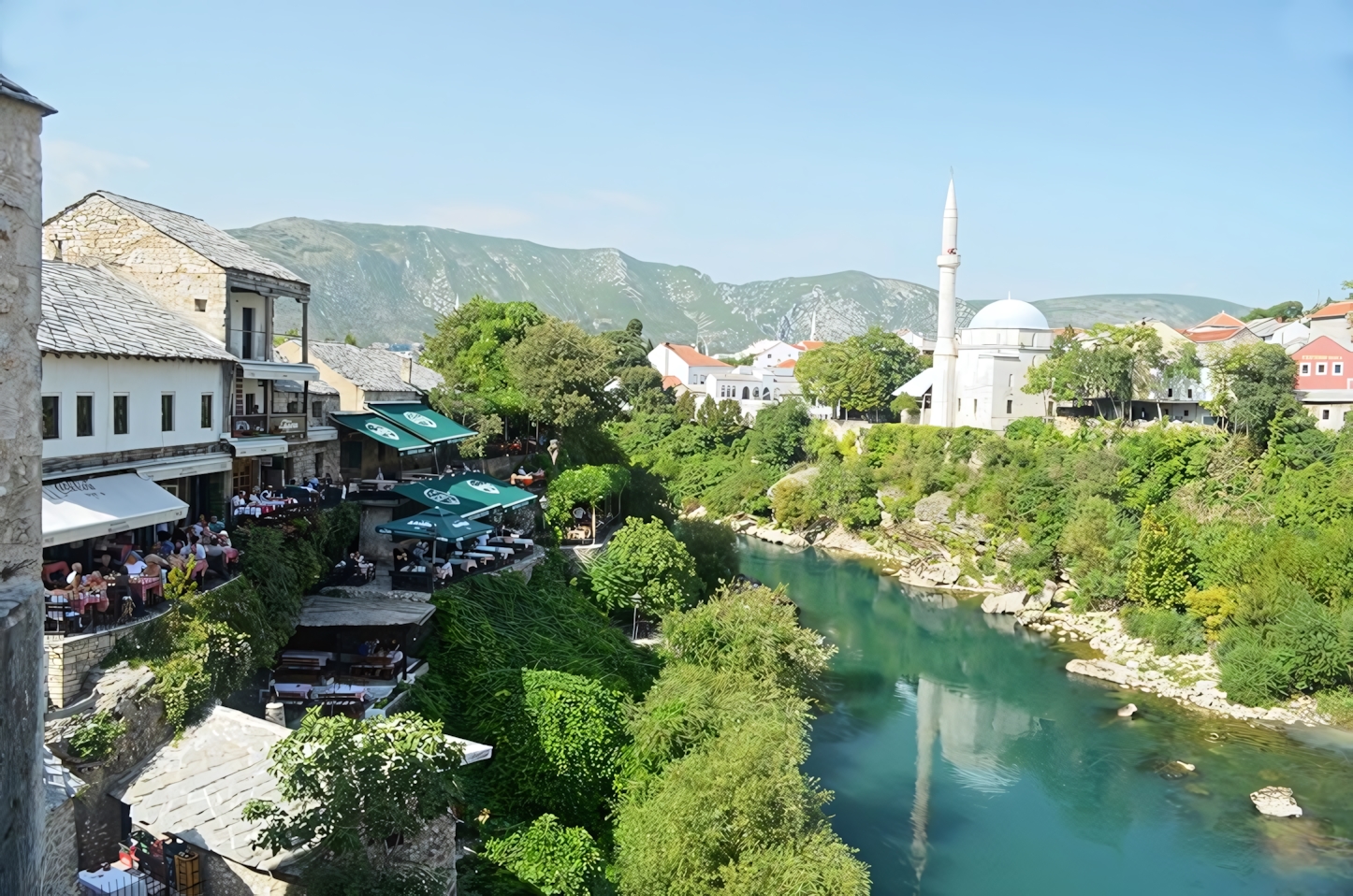 Neretva River in Mostar