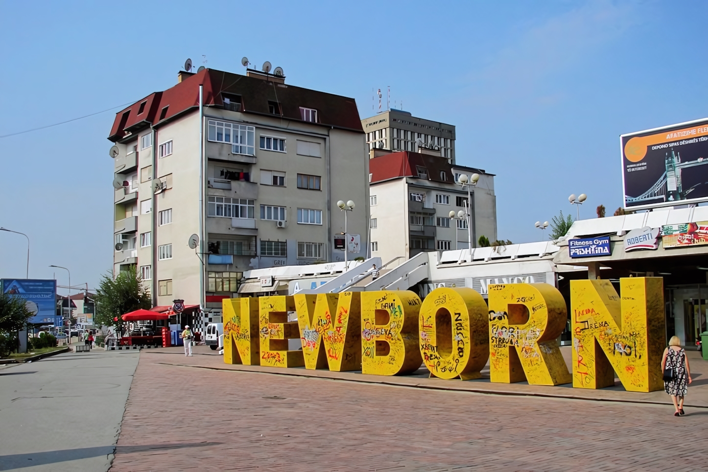 Newborn Monument, Pristina