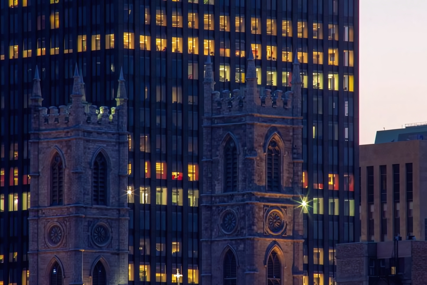 Night in the Old Port, Montreal