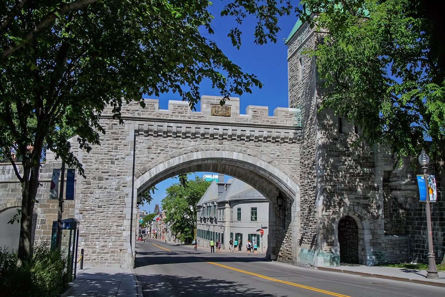 Old Quebec City Gate