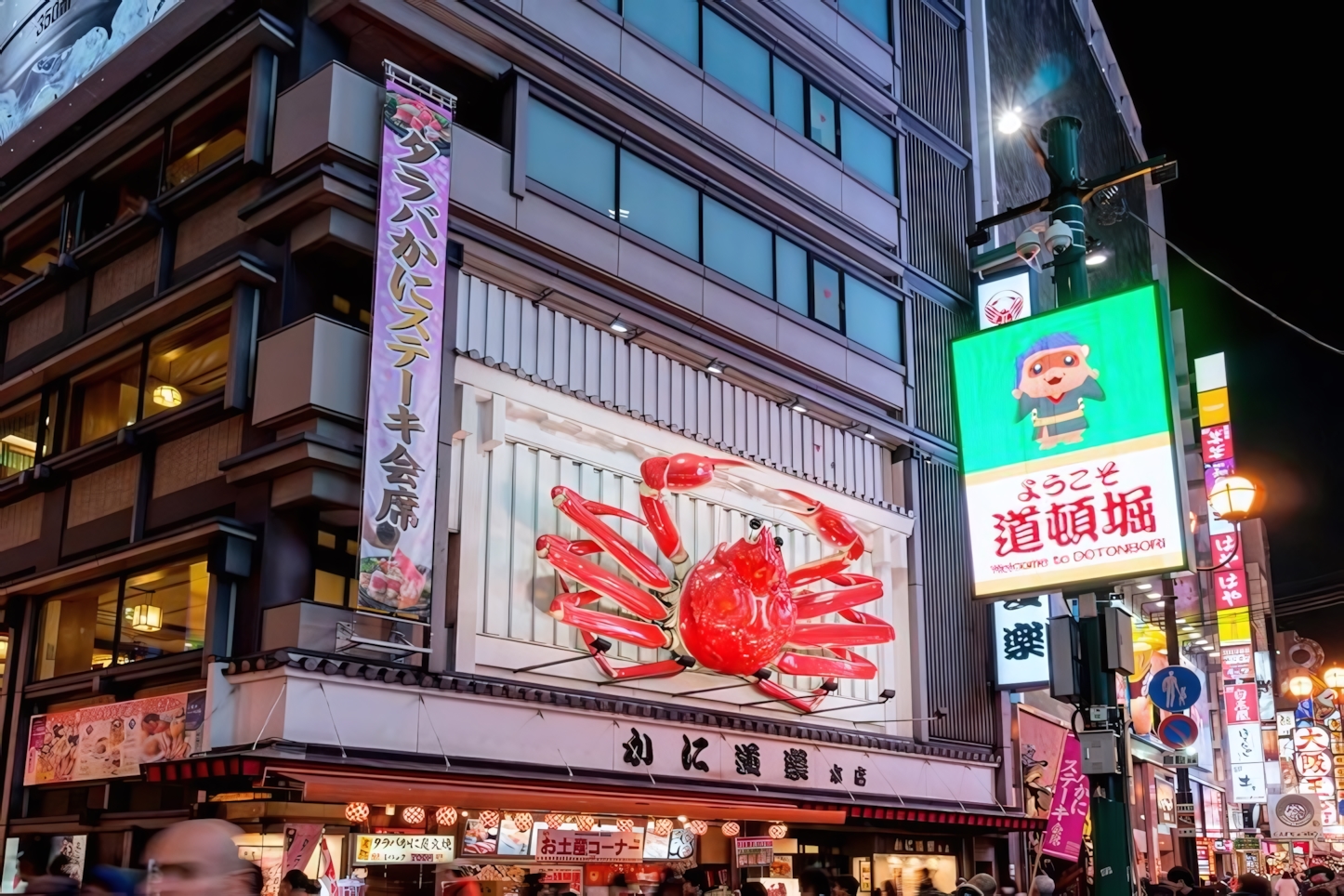 Osaka at night - Doutonbori