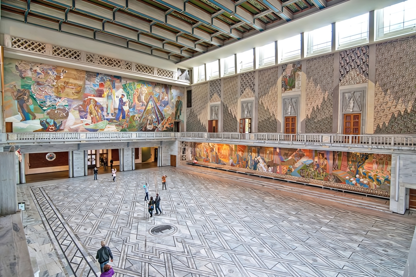 Oslo City Hall Interior