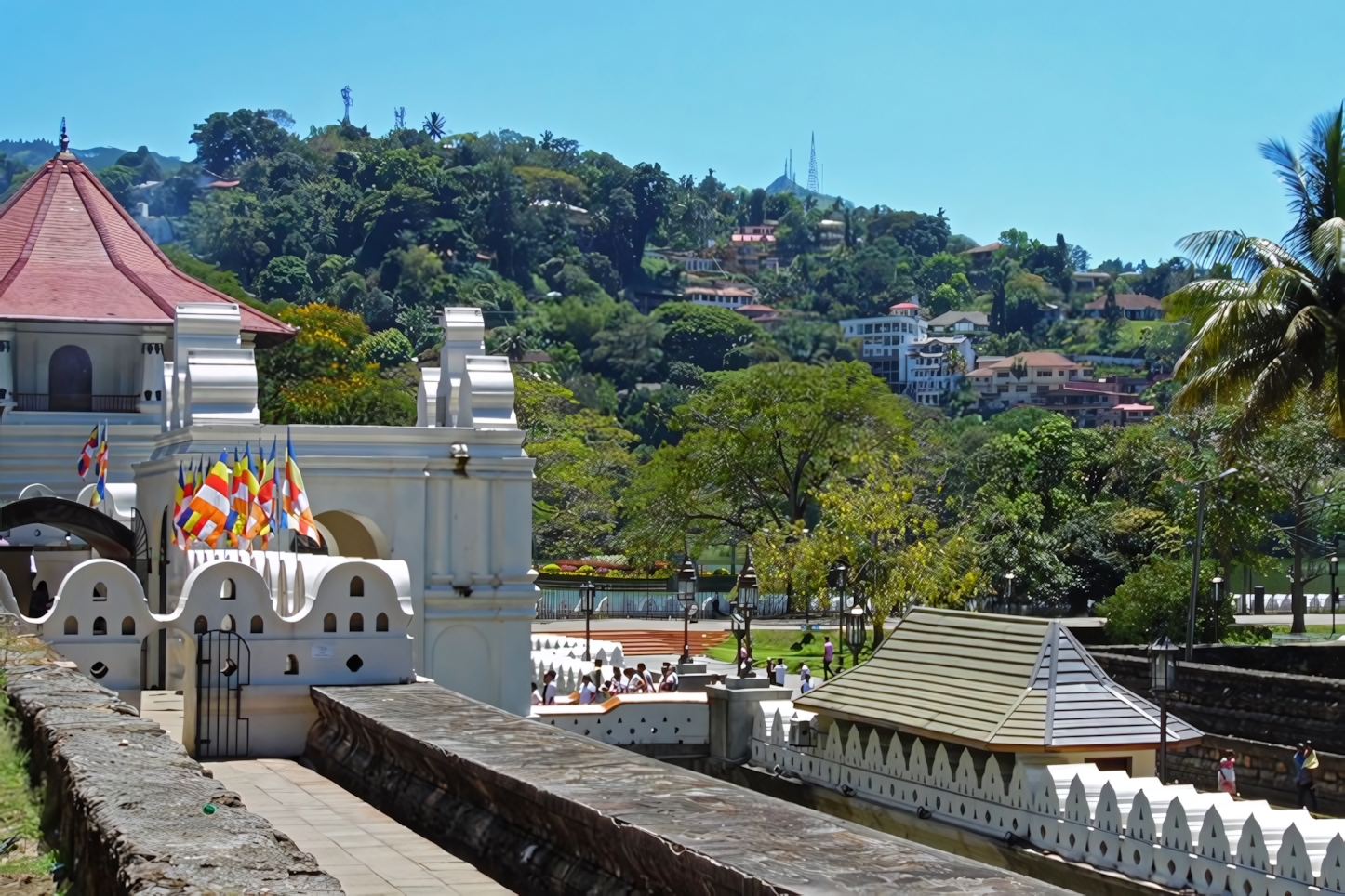 Palace grounds, Kandy