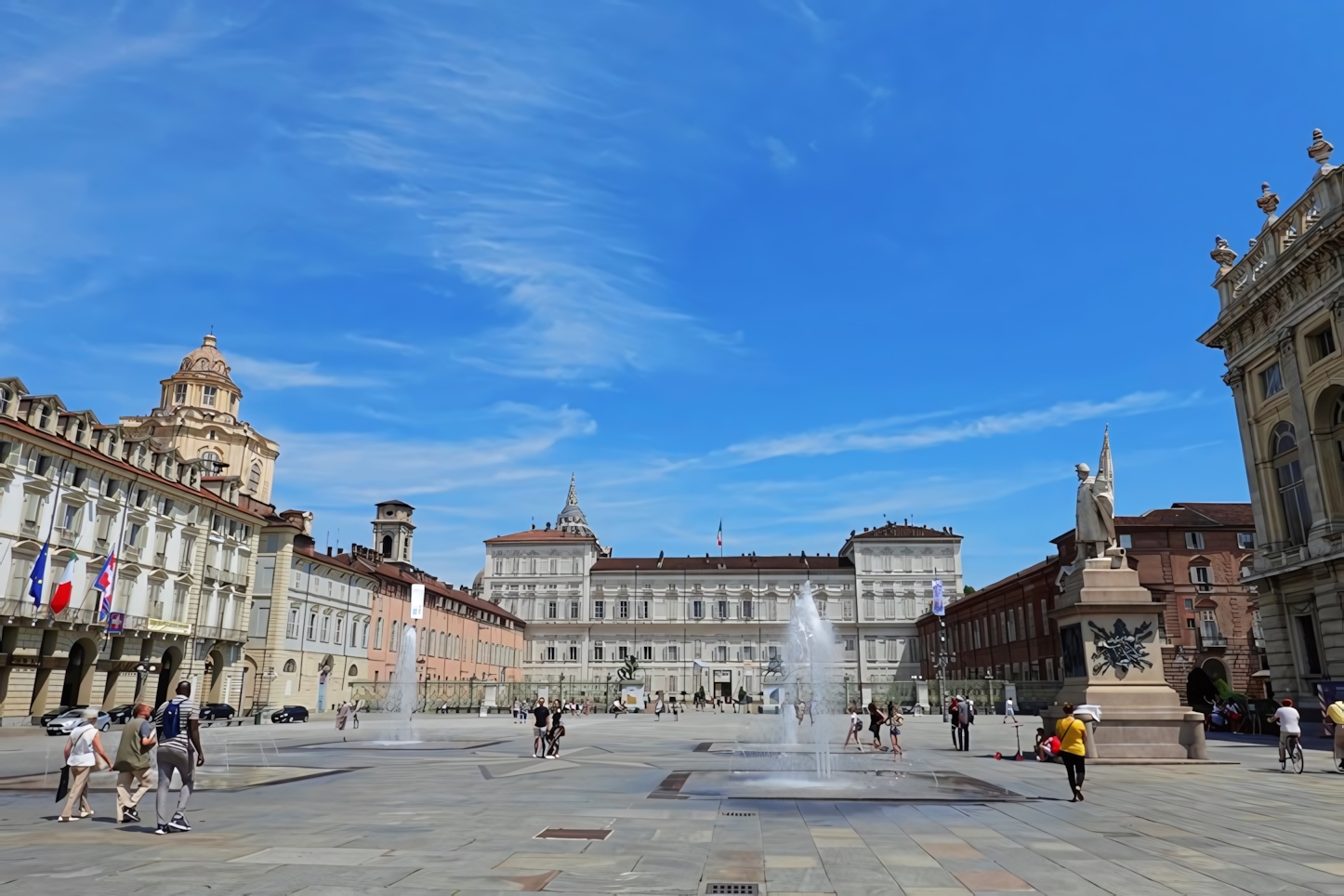 Palazzo Reale on Piazza Castello, Turin